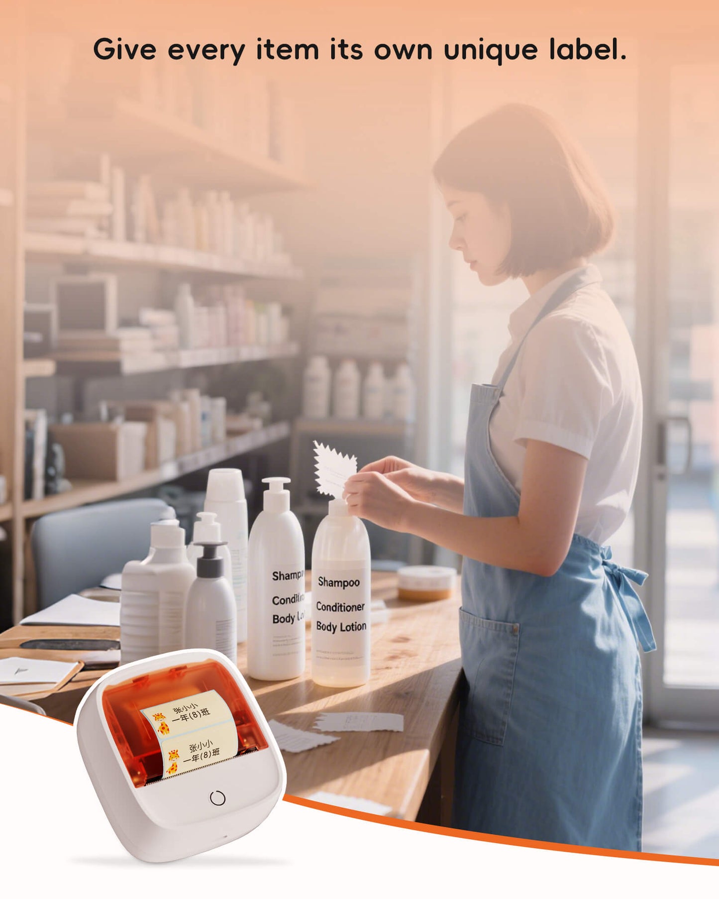 Inkwon B21 Pocket Note & Label Printer