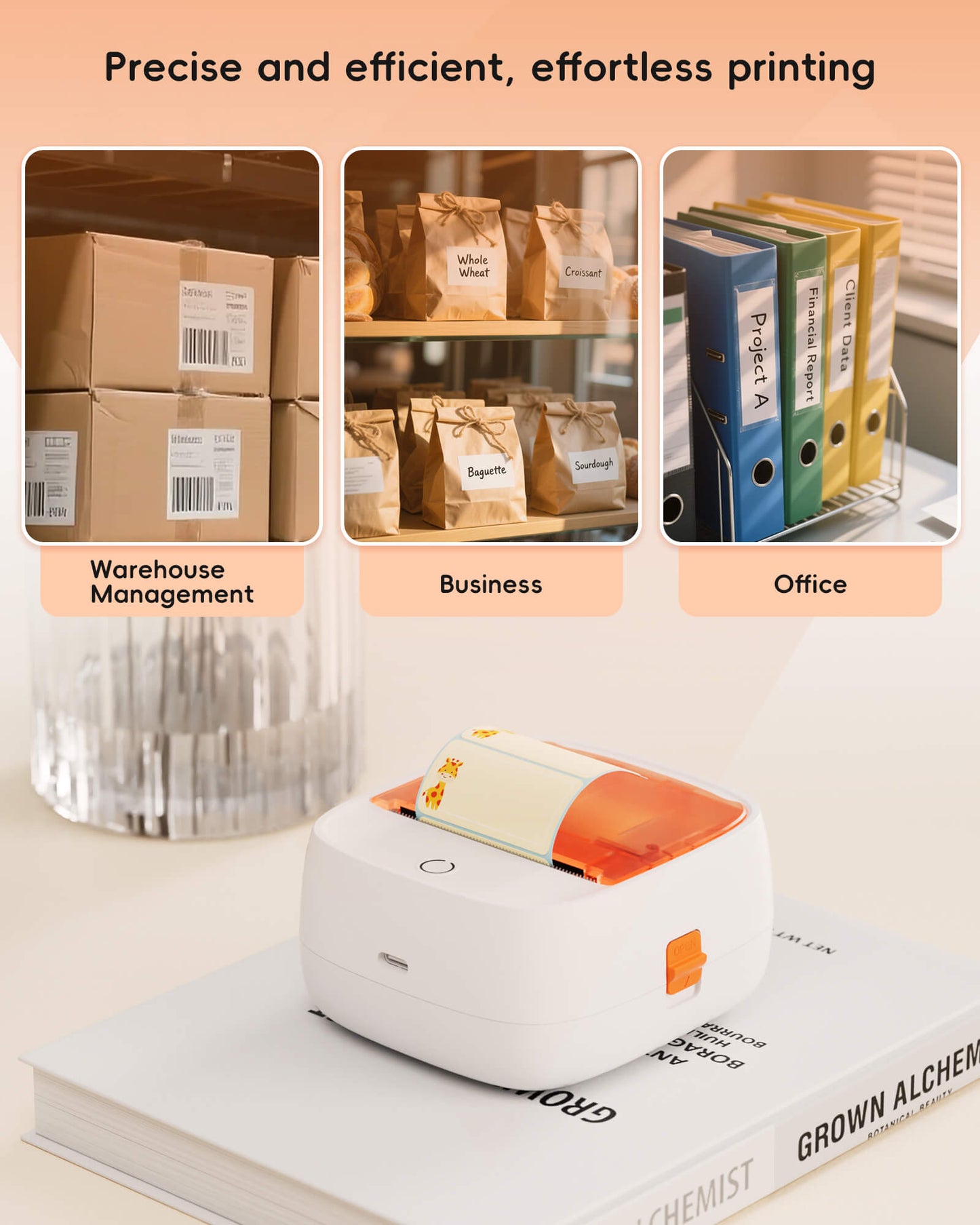 Inkwon B21 Pocket Note & Label Printer