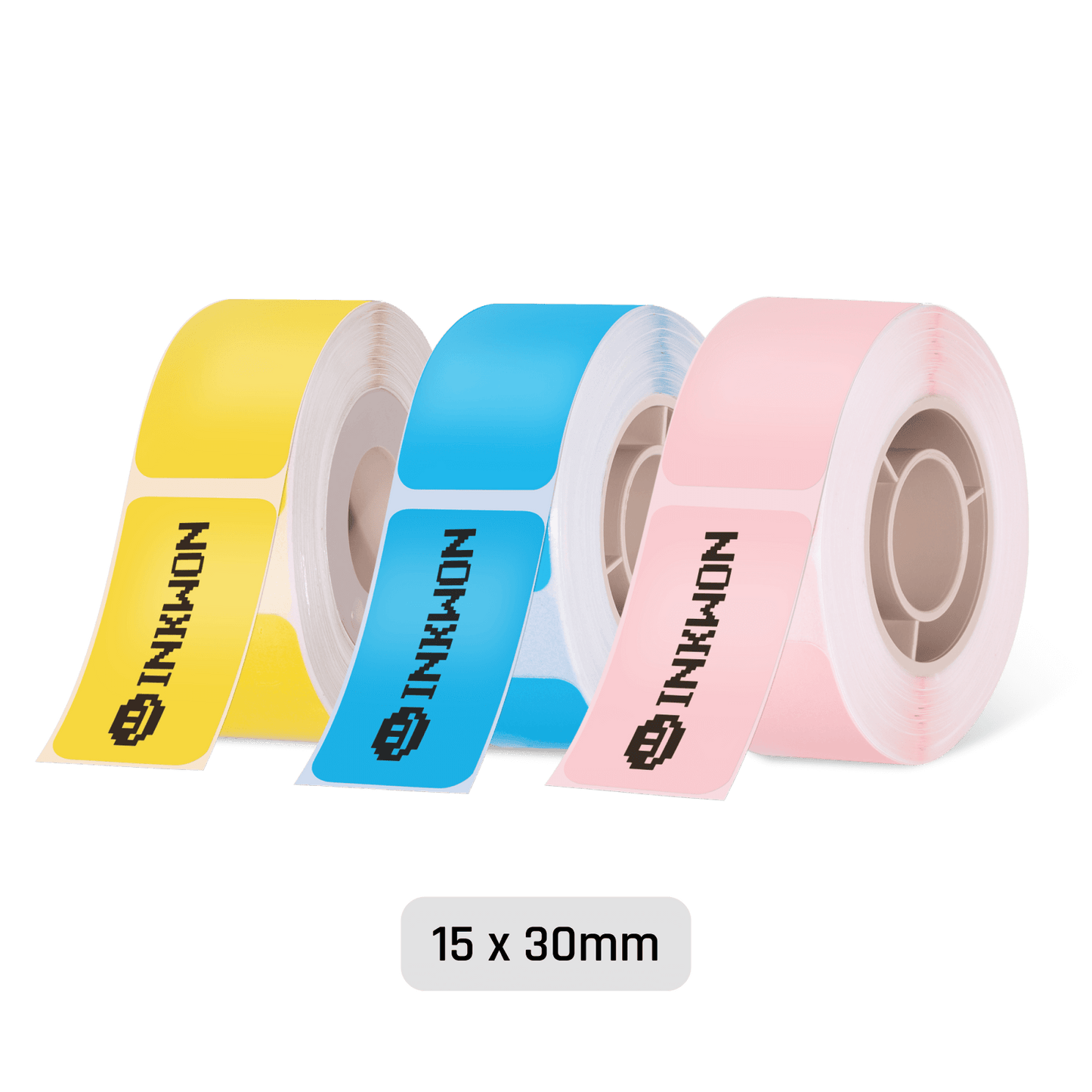 Inkwon D110 / D11S Thermal Gap Paper - Mixed Color (3 Rolls)