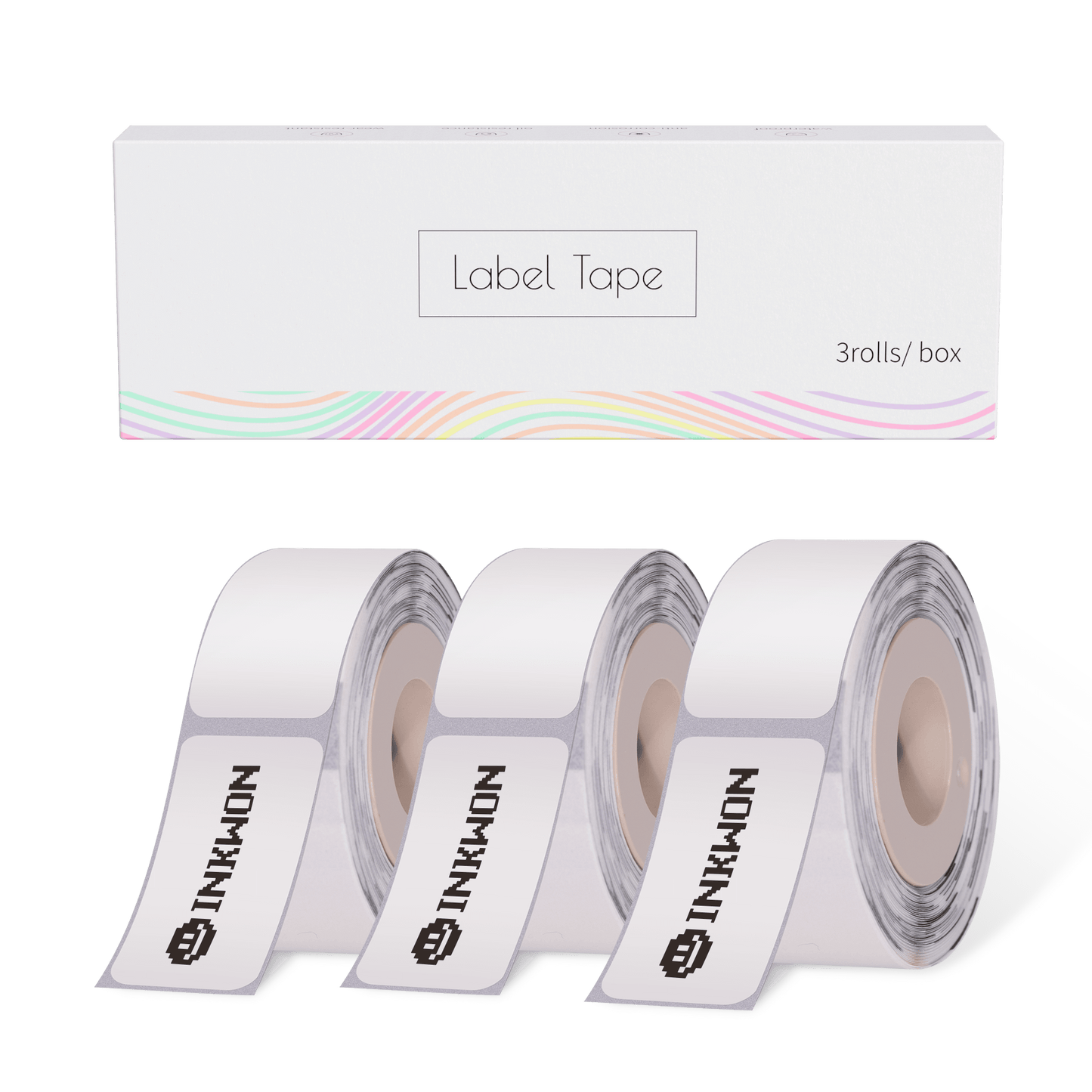 Inkwon D110 / D11S Thermal Gap Paper - Transparent (3 Rolls)