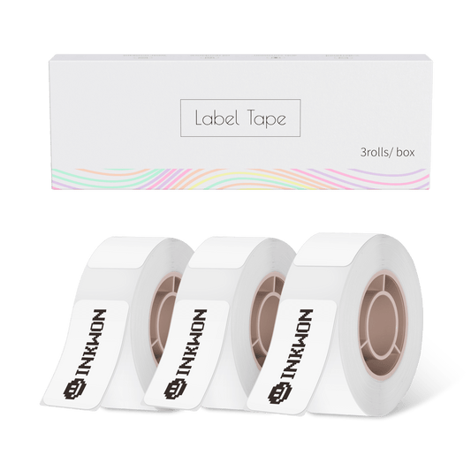 Inkwon D110 / D11S Thermal Gap Paper - White (3 Rolls)
