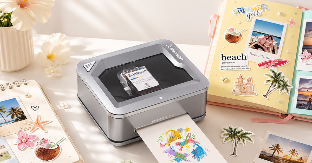 Travel Journal Ideas: Print Vacation Photos as Stickers Instantly