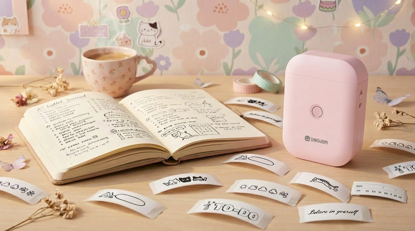 10 Aesthetic Ways to Upgrade Your Bullet Journal with a Thermal Printer (No Drawing Skills Needed!)