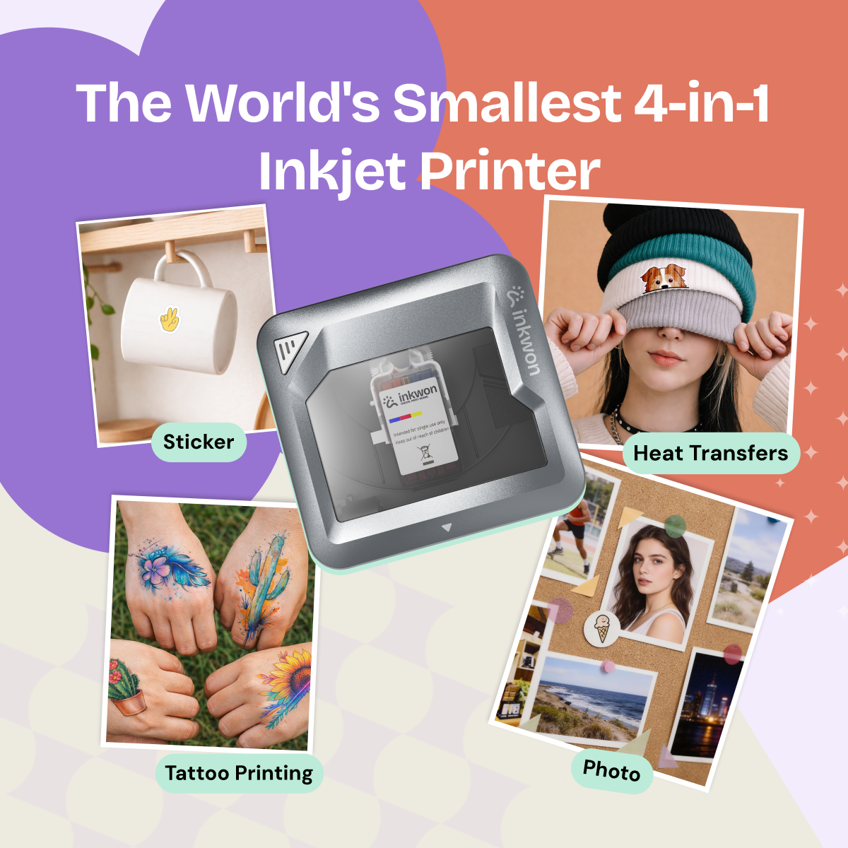 Inkwon TAG 4-in-1 Inkjet Printer - VIP Deposit