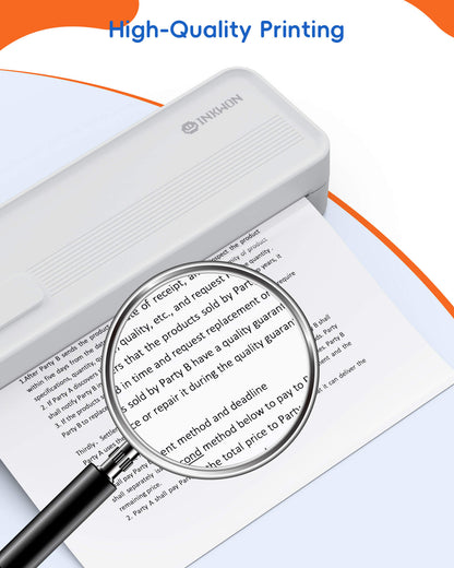 Inkwon A41 Thermal Folded Paper (200 Sheets)