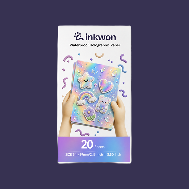 Waterproof Holographic Paper Quick Start Hub