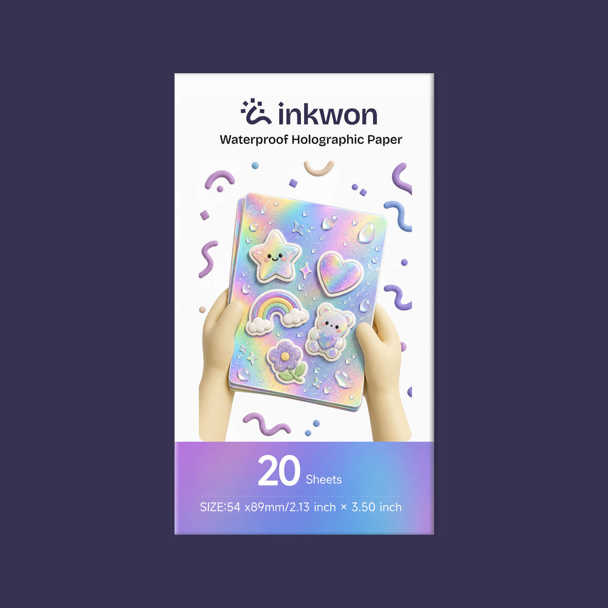 Light-reflective Laser Holographic Label Stickers