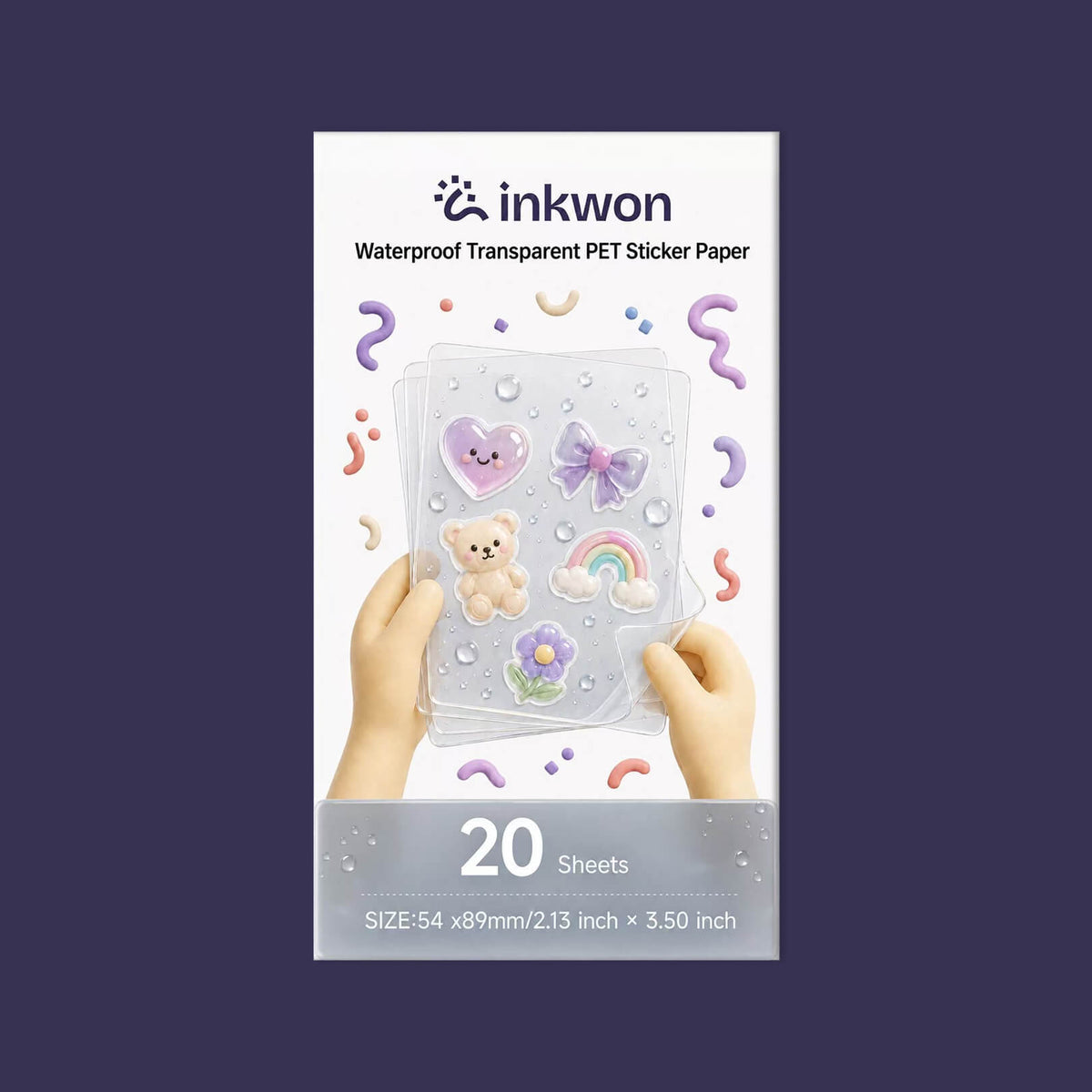 Transparent Glossy Label Stickers