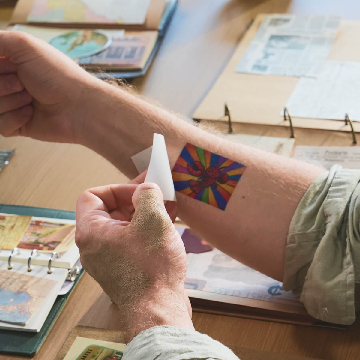 Skin-Friendly Temporary Tattoo Sticker Paper