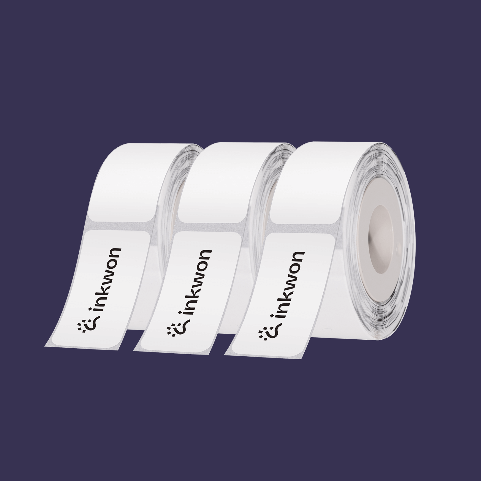 Inkwon D110 / D11S Thermal Gap Paper - Transparent (3 Rolls)
