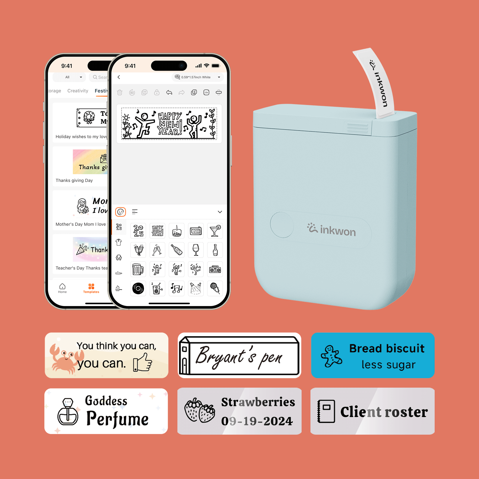 Inkwon Taglo D110 Mini Label Printer