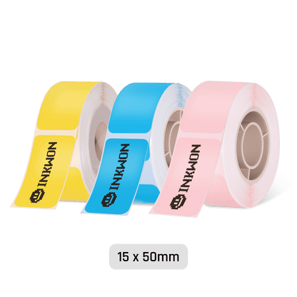 Inkwon D110 / D11S Thermal Gap Paper - Mixed Color (3 Rolls)