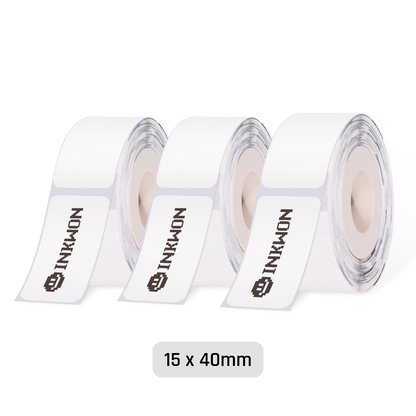 Inkwon D110 / D11S Thermal Gap Paper - Transparent (3 Rolls)