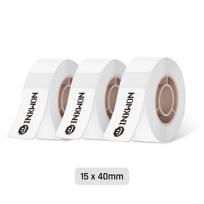 Inkwon D110 / D11S Thermal Gap Paper - White (3 Rolls)